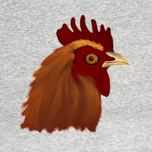 Rooster Drawing T-Shirt